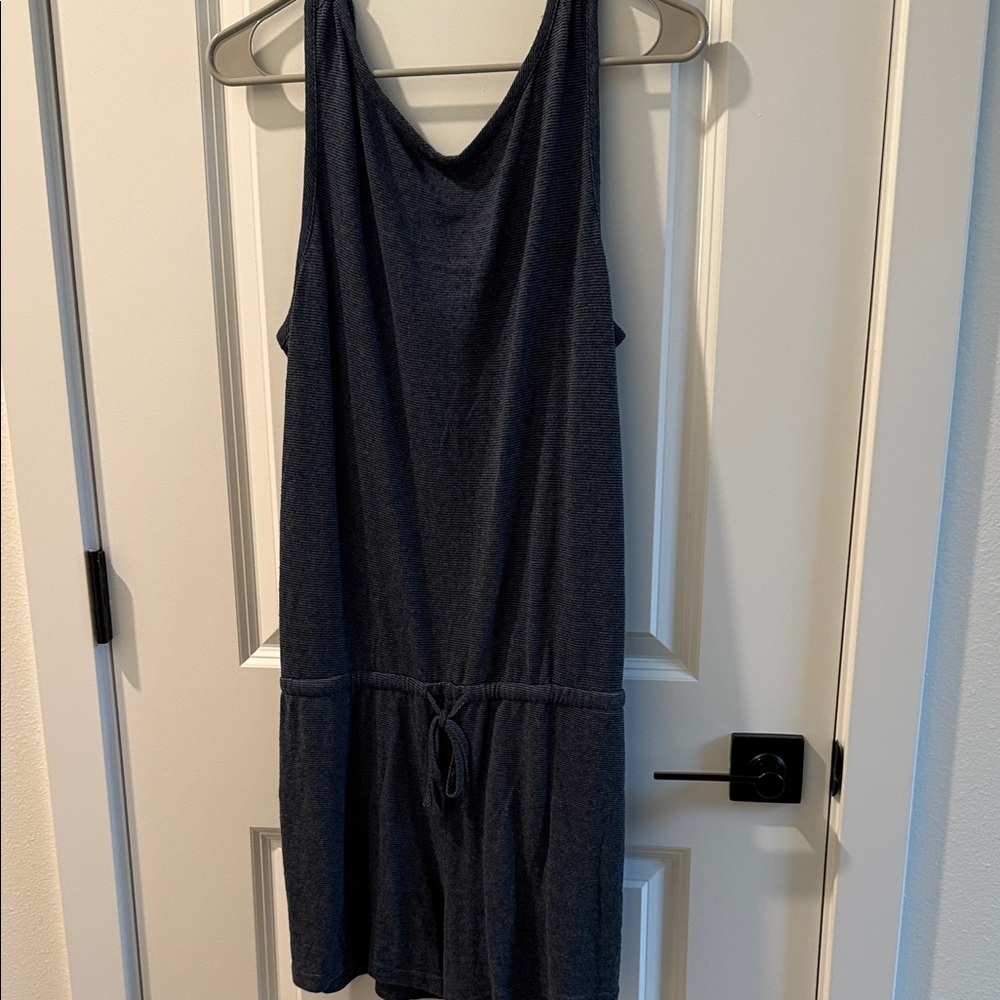 Prana Navy Blue Women's Shorts Romper